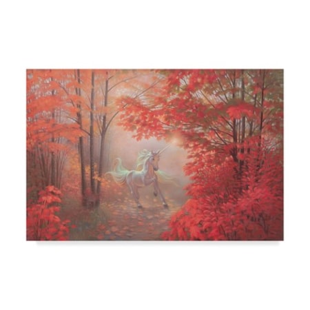 Kirk Reinert 'Autumn Magic' Canvas Art,16x24